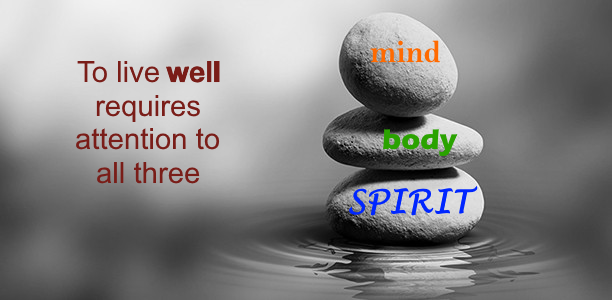 Wellness requires attention to mind, body, and spirit